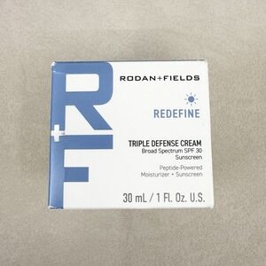 Rodan + Fields REDEFINE Triple Defense Cream Treatment SPF Moisture Exp 04/27